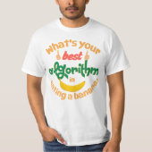 Algorithmus in der Programmierung T-Shirt (Vorderseite)