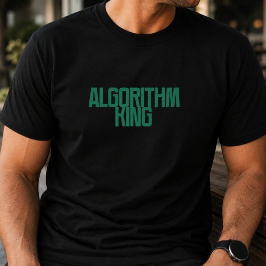 Algorithmus König | Data Science Machine Learning T-Shirt