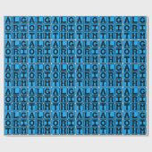 Algorithmus, mathematische Formel Geschenkpapier (Flach)