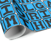 Algorithmus, mathematische Formel Geschenkpapier (Rolleneckpunkt)