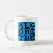 Algorithmus, mathematische Formel Kaffeetasse (Links)