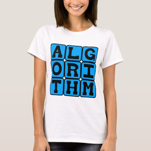 Algorithmus, mathematische Formel T-Shirt (Vorderseite)