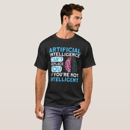 Algorithmus-Programmierer für künstliche Intellige T-Shirt (Vorne ganz)