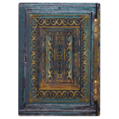 Algortex Elkin Old Book Style Cool Monogramm Klemmbrett (Rückseite)