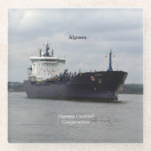 Algoseglas-Untersetzer Glasuntersetzer (Vorderseite)