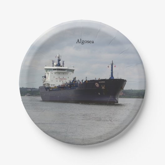 Algosepapier Pappteller (Vorderseite)