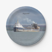 Algostahlblech Pappteller (Vorderseite)