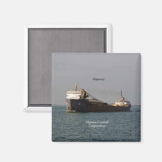 Algoway-Magnet Magnet (Vorderseite/Rückseite)