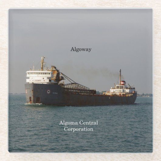 Algoway-Untersetzer Glasuntersetzer (Vorderseite)