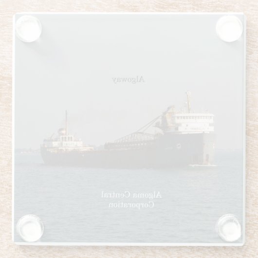 Algoway-Untersetzer Glasuntersetzer (Rückseite)