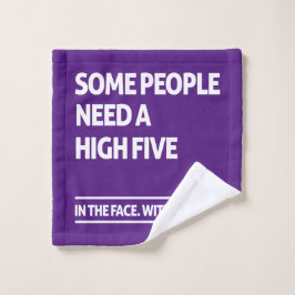 Algunas personas necesitan cinco waschlappen