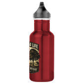 Alhaga Heim - Edelstahlflasche (Rechts)