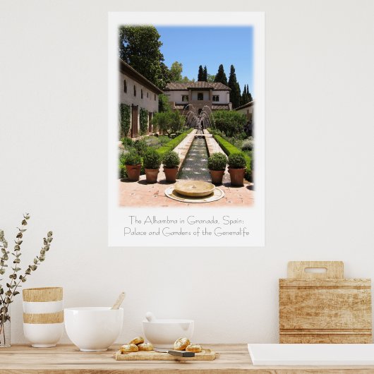 Alhambra: Allgemein Poster (Küche)