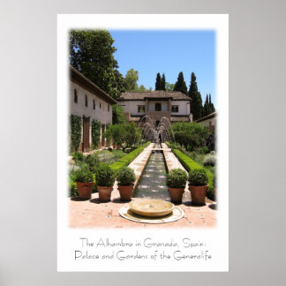 Alhambra: Allgemein Poster