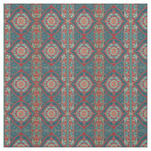 Alhambra Bloom - Maurischer Einfluss Symmetrisch Stoff (Muster)