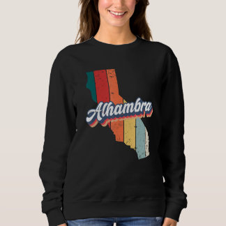 Alhambra City Retro Vintages Heimat Sweatshirt