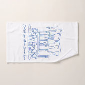 Alhambra Court of the Lions 1 Badhandtuch Set (Handtuch)