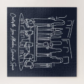 Alhambra Court of the Lions 1 Puzzle (Horizontal)