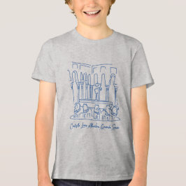 Alhambra Court of the Lions 1 Tri-Blend Shirt