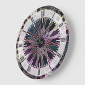 Alhambra Design Große Wanduhr (Winkel)