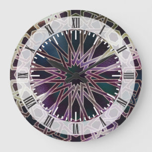 Alhambra Design Große Wanduhr