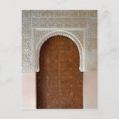 Alhambra Door Postcard Postkarte (Vorderseite)