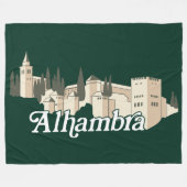 Alhambra Fleecedecke (Vorderseite (Horizontal))