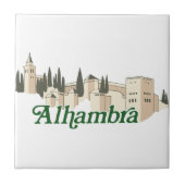 Alhambra Fliese (Vorderseite)