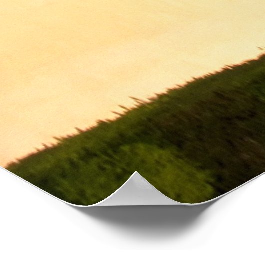 Alhambra Golden Arch Gateway Poster (Ecke)