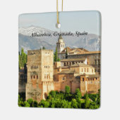 Alhambra, Granada, Andalusien, Spanien Keramikornament (Links)
