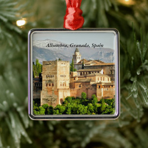 Alhambra, Granada, Andalusien, Spanien Ornament Aus Metall