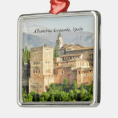 Alhambra, Granada, Andalusien, Spanien Ornament Aus Metall (Links)