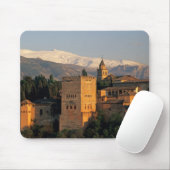 Alhambra; Granada; Andaslusia, Spanien, Sierra Mousepad (Mit Mouse)