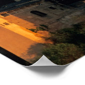 Alhambra; Granada; Andaslusia, Spanien, Sierra Poster (Ecke)