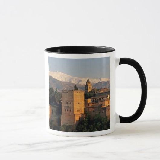 Alhambra; Granada; Andaslusia, Spanien, Sierra Tasse (Rechts)