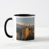Alhambra; Granada; Andaslusia, Spanien, Sierra Tasse (Links)