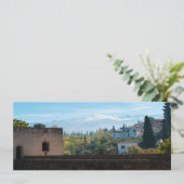 Alhambra Granada Feiertagskarte (Stehend Vorderseite)