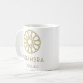 Alhambra Granada Kaffeetasse (Vorderseite Links)