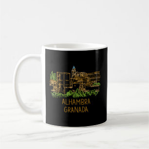 Alhambra Granada Kaffeetasse