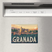 Alhambra Granada Spain Travel Magnet (In Situ (Geschirrspüler))