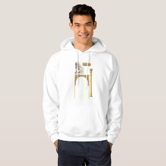 Alhambra Granada Spanien. Details Hoodie (Vorne ganz)