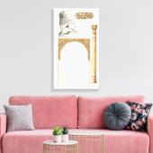 Alhambra Granada Spanien. Details Leinwanddruck (Insitu (Wohnzimmer))