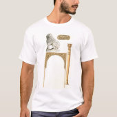 Alhambra Granada Spanien. Details T-Shirt (Vorderseite)