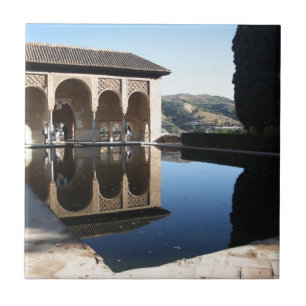 Alhambra, Granada, Spanien Fliese