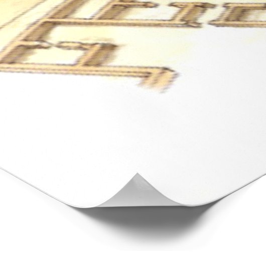 Alhambra Granada Spanien. Königspaläste Poster (Ecke)