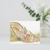 Alhambra Granada Spanien. Luftbild Postkarte (Stehend Vorderseite)