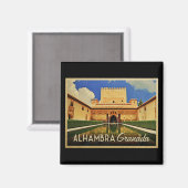Alhambra Granada Spanien Magnet (Vorderseite/Rückseite)