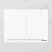 Alhambra, Granada Spanien Postkarte (Rückseite)