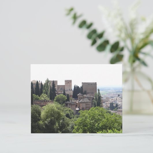 Alhambra, Granada Spanien Postkarte (Stehend Vorderseite)