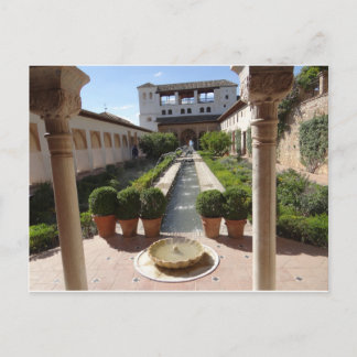 Alhambra, Granada Spanien Postkarte